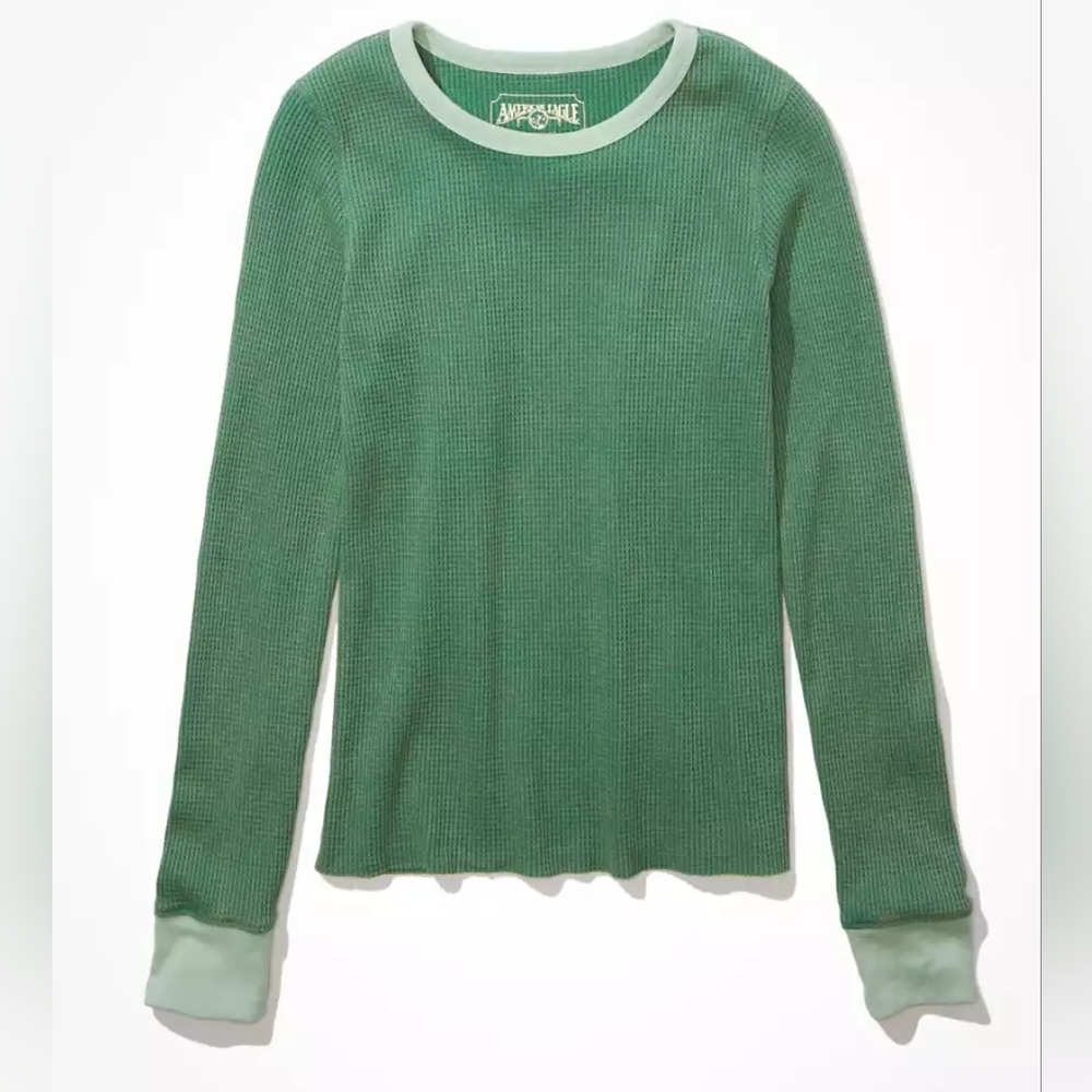 AE Waffle Layering Tee - Picture 3 of 4